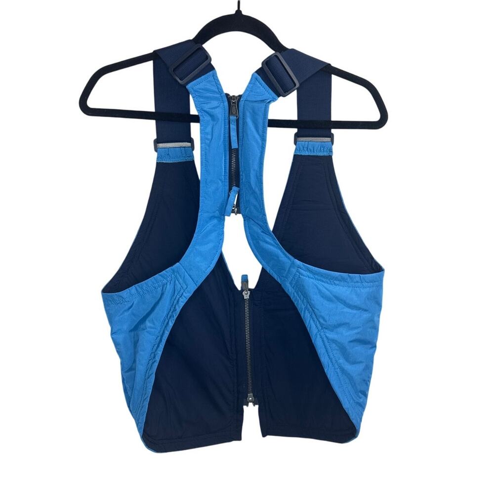 Free People Movement Outdoor Pursuit Utility Blue Vest One Size - Picture 4 of 6